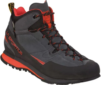 Produktbild von La Sportiva Boulder X Mid Größe: 43,5 EU / Farbe: Carbon/Flame