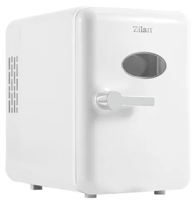 Obrázok produktu pre Prenosný mini chladnička Zilan ZLN1153, 36W, 4 L, 6 kusov, Chladenie/ohrev, 10-75°C, 240/12V, Biela