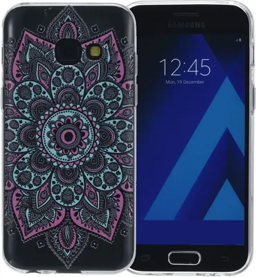 Produktbild von Henna Cover für Samsung Galaxy J5 2016 Case Schutz Hülle Silikon Tattoo Bunt