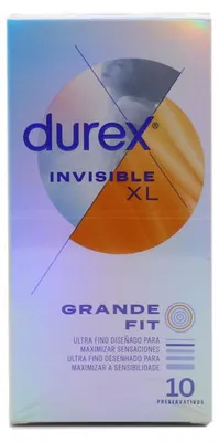Productafbeelding van Onzichtbare XL-condooms, 10 stuks