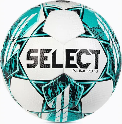 Produktbild von Select Numero 10 V23 (Size 5) Spielball - Weiß / Türkis | Größe: 5
