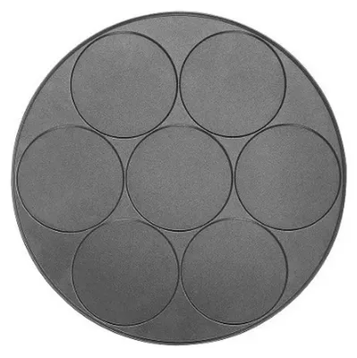 Immagine prodotto di Mini piastra per crêpe 11,4 cm grigia Lagrange AC100501