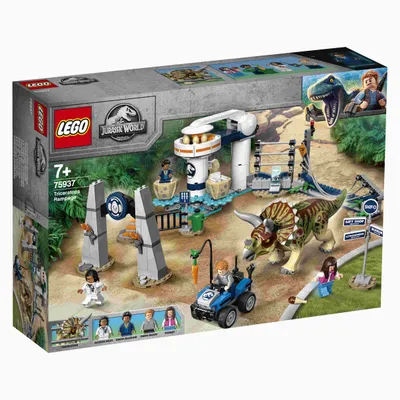 Produktbild von LEGO®75937 Jurassic World™ Triceratops Randale