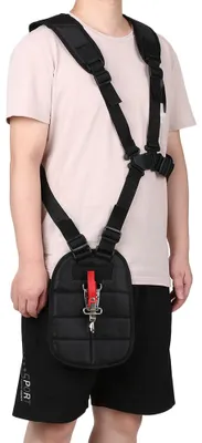 Zdjęcie produktu dla Uprząż Comfort Strap z podwójnymi paskami na ramiona do kos spalinowych, podkaszarek i kosiarek do trawy
