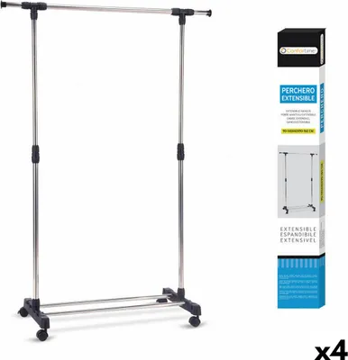 Obrázek produktu pro výsuvný stojan na kabáty Confortime 49509 (90-145 x 42 x 90-160 cm)