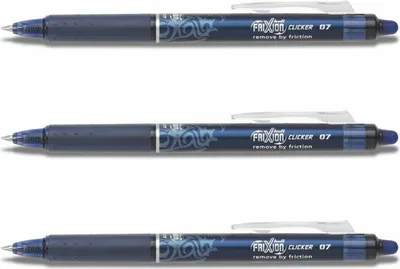 Produktbild von Frixion Clicker 0.7 - 3er-Set schwarzblau
