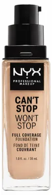 Produktbild von NYX PMU 800897157258, Flasche, Flüssigkeit, TRUE BEIGE, Matte, ffa489, Nude beige with yellow undertone