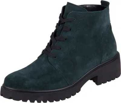 Waldläufer H-Luise Bootie, Order Velourleder, Tanne,