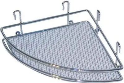 Obrázek produktu pro polička rohová (mřížky) 18x18x5cm Cr 291635