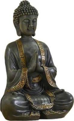 Produktbild von Große Buddha-Statue "Méditation"