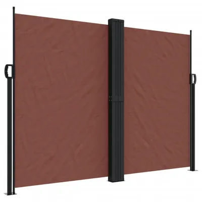 Produktbild von vidaXL Seitenmarkise Ausziehbar Braun 180x600 cm