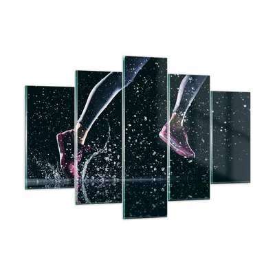 Produktbild von Bilder auf glas - Laufen Lifestyle Leichtathletik Schuhe - 150x100cm - Glasbilder - Wandbilder - Kunstdruck - Wanddekoration aus Glas - Glas Bilder - Wandbild auf Glas - GEA150x100-2900