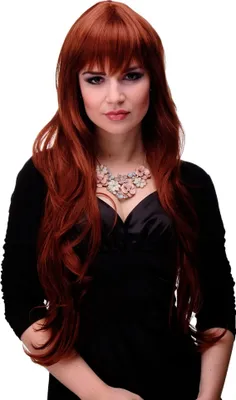 Produktbild von WIG ME UP Lange natürliche Damen Perücke Rot Kupferrot 6311-130