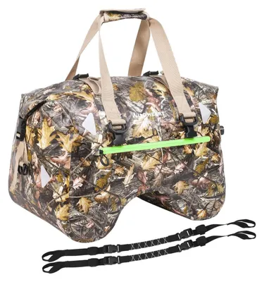 Produktbild von Motorrad-Rücksitztasche U-förmig wasserdicht 50L Herbstblätter 50x30x34cm PVC