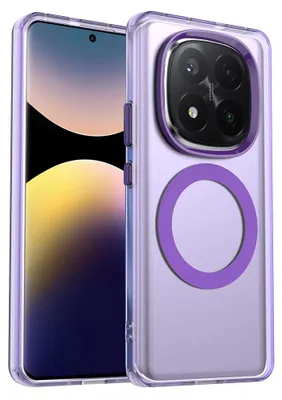 Obrázok produktu pre Techsuit - CandyCase MagSafe ochranný obal na Xiaomi Redmi Note 14 Pro+ 5G - fialové