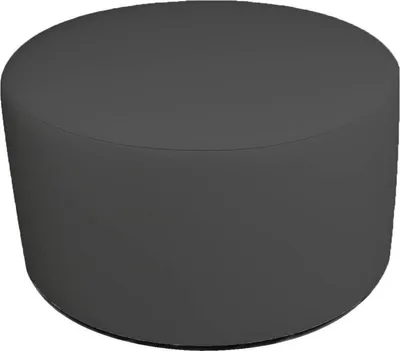 Produktbild von Talamo Italia Pouf Abanera 79x79x42h cm Grau Zylindrisch