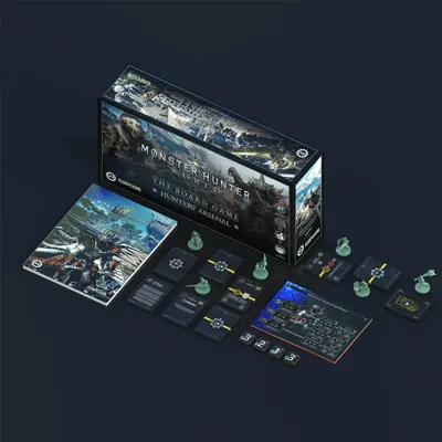 Immagine prodotto di Monster Hunter World: Il Gioco da Tavolo – Espansione Arsenale del Cacciatore