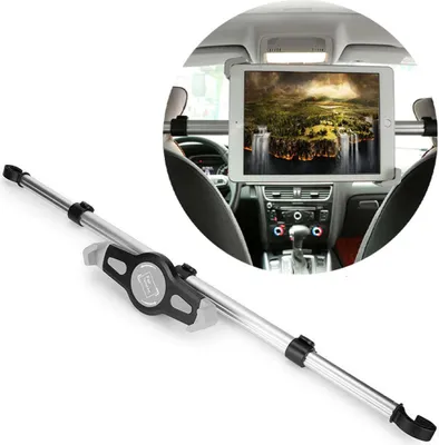 Image de Support De Voiture Pour Tablette 7-10,5 Pouces À Fixer Sur L'appui-Tête De L'ipad