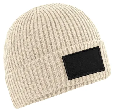 Image de Beechfield - Bonnet « Fashion » FK1682 (taille unique) (avoine/noir)