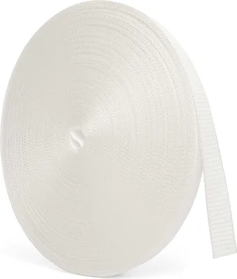 Produktbild von BAUHELD® 50m Roladengurt 20mm [ Germany] - Gurtband für Rolladen Gurtwickler - Weiß