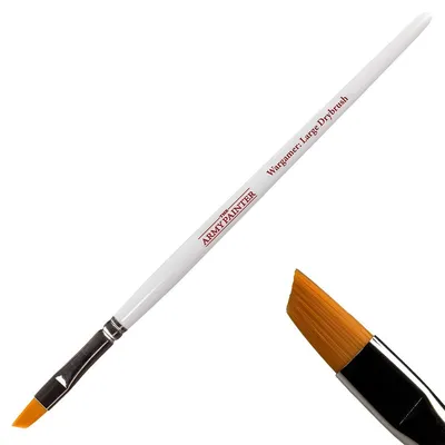 Produktbild von The Army Painter Wargamer Brush: Large Drybrush / Trockenbürstpinsel (+)