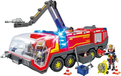 Produktbild von PLAYMOBIL City Action 71371 Flughafenlöschfahrzeug mit Licht und Sound