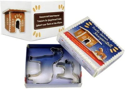 Produktbild von happyROSS Ausstechformen „Pferde“ | Rezept und Muster für Lebkuchenausstechformen für knusprige Kekse | Kekse backen | Geschenk, Advent, Weihnachten, Pferdeliebhaber, Kinder