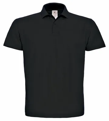 Immagine prodotto di B&C ID.001 Polo unisex, maniche corte FK112 (M) (nero)