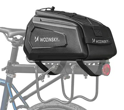 Produktbild von Sakwa rowerowa Wozinsky WSR-01B na bagażnik 9l - czarna