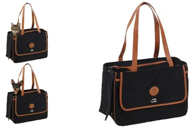 Produktbild von Flamingo Tragetasche Noenie schwarz