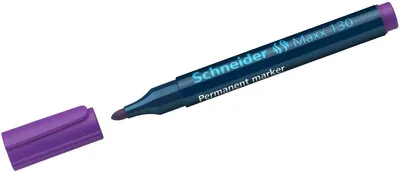 Produktbild von Permanentmarker 130 violett Packung mit 10 Stück
