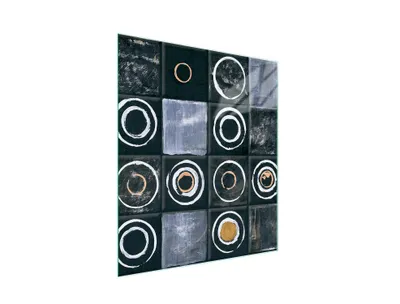 Produktbild von Glasschneidebrett 45x52 Muster