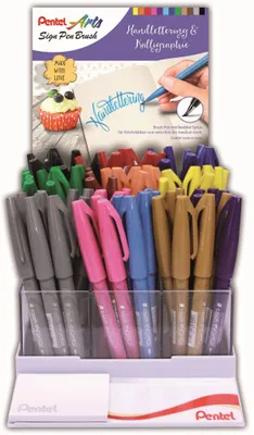 Produktbild von Pentel Kalligrafiestift BrushSignPen Dis.
