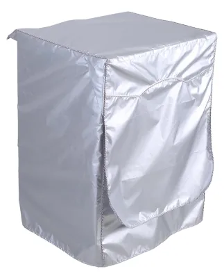 Wassermaschinenabdeckung wasserdicht, silber, 62x59x81 cm
