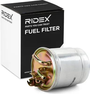 Produktbild von Kraftstofffilter RIDEX 9F0174 Dieselfilter für VW Lupo (6X1, 6E1) Anschraubfilter
