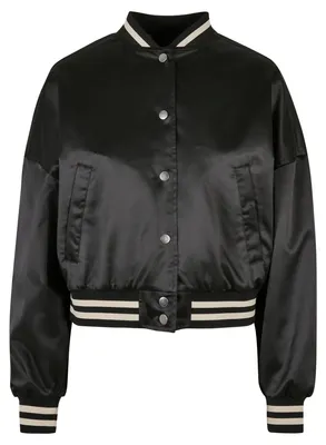 Immagine prodotto di Urban Classics - Giacca Varsity (stile college americano) da donna TN1056 (M) (nera)