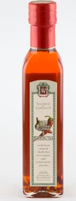 Immagine prodotto di Olio d'oliva aglio/peperoncino 250 ml. - Masciantonio