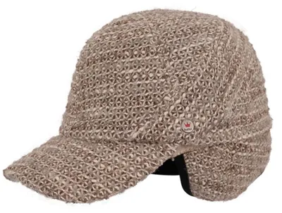 Balke Woll-Cap mit Baumwollfutter und Ohrenschutz in beige