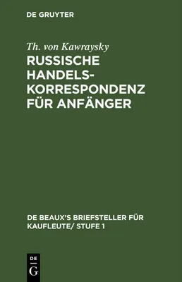 Produktbild von Russische Handelskorrespondenz für Anfänger