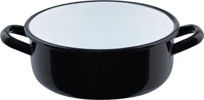 Produktbild von Riess Zwerge Kasserolle mit Bördel Ø18cm 1,5 Liter Riesen und Zwerge Emaille