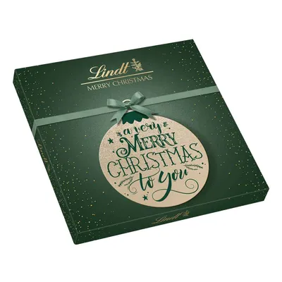 Zdjęcie produktu dla Lindt Kalligrafie Xmas Pralinés z pysznymi ekskluzywnymi czekoladkami 175g