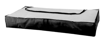 A storage box shown from a slightly elevated side angle on a white background.