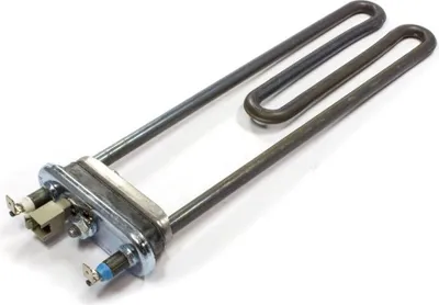 A heating element for a washing machine, shown against a white background.
