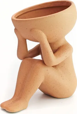 Zdjęcie produktu dla Tylko rośliny w głowie Ceramiczna doniczka