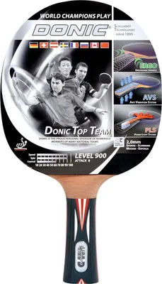 Produktbild von Donic-Schildkröt Tischtennis-Schläger TOP TEAMS 900 AVS/PLS-Griff konkav