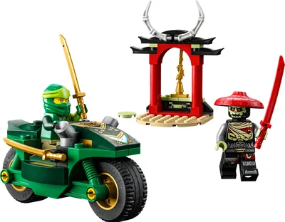 Produktbild von LEGO 71788 NINJAGO Lloyds Ninja-Motorrad, Spielzeug für Anfänger mit 2 Minifiguren: Lloyd und Skelett-Wächter, Lernspielzeug für Kinder ab 4 Jahren