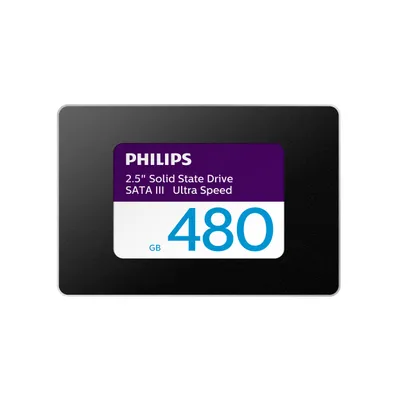 Produktbild von Philips Ultra Speed Festplatte 480GB SSD 2,5" SATA III