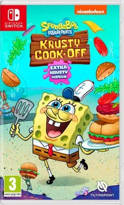 Obrázek produktu pro SpongeBob: Krusty Cook-Off - Extra Krusty Edition (Switch) Code in a box