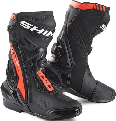 Produktbild von SHIMA VRX-3 perforierte Motorrad Stiefel, schwarz/rot/weiß, 44