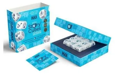 Imagen del producto de Rory's Story Cubes: Actions Max (Edición italiana) – Juego de mesa – The Creativity Hub – 1-12 jugadores – 6+